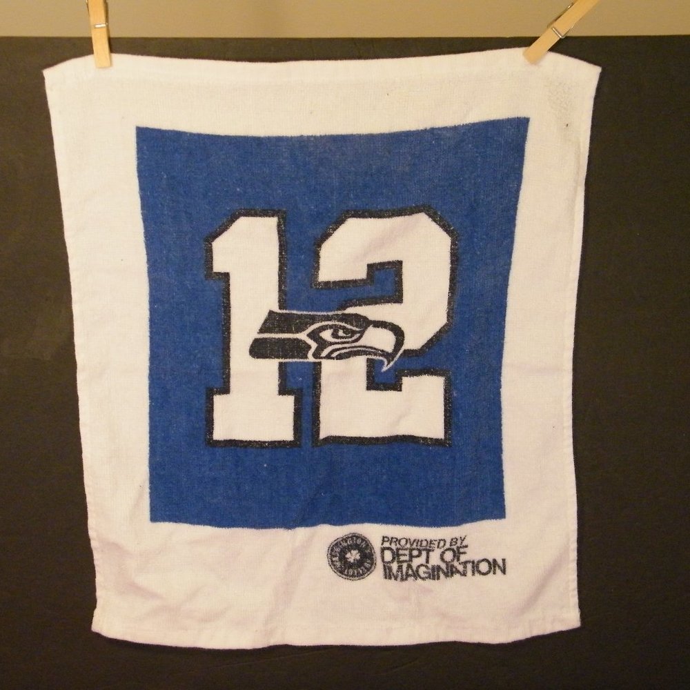 Seahawks 12th Man Fan Promotional Hand Towel